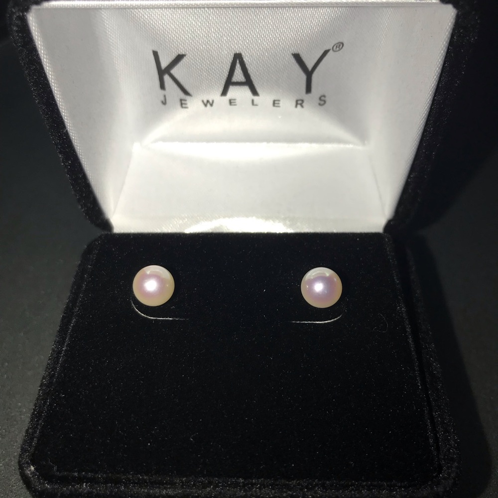 Kay Jewelers Pearl Earrings